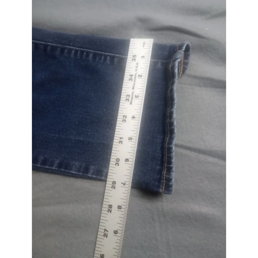 Lucky Brand Mens 410 Athletic Slim 32x32 Meduim Dark Wash Denim Blue Jeans